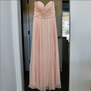 Blush Pink Bridesmaid Dress